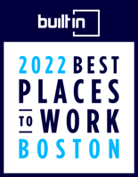 [AWARD LOGO] 2022 Best Places To Work in Boston Badge