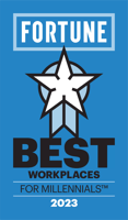 [AWARD LOGO] 2023 Fortune Best Workplaces for Millennials