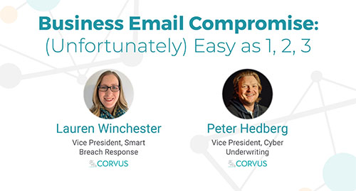 [WEBINAR] Business Email Compromise: (Unfortunately) Easy as 1, 2, 3