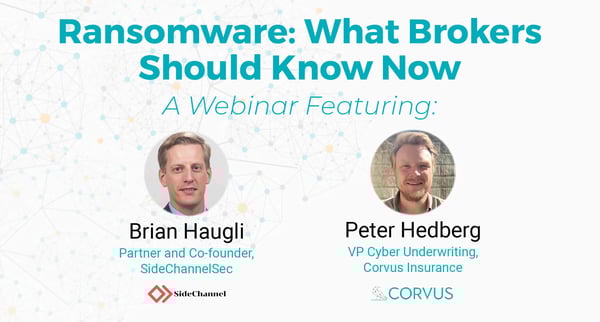 [WEBINAR] Ransomware: What Brokers Should Know Now