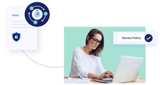 [DIAGRAM] Quick and easy cyber renewal process from Corvus by Travelers