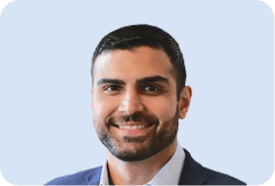 [EMPLOYEE HEADSHOT] Mike Karbassi - VP, Strategic Underwriting Officer, Cyber, Corvus by Travelers