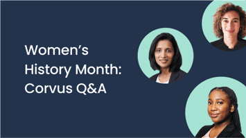 [BLOG] A Conversation with Women Leaders at Corvus