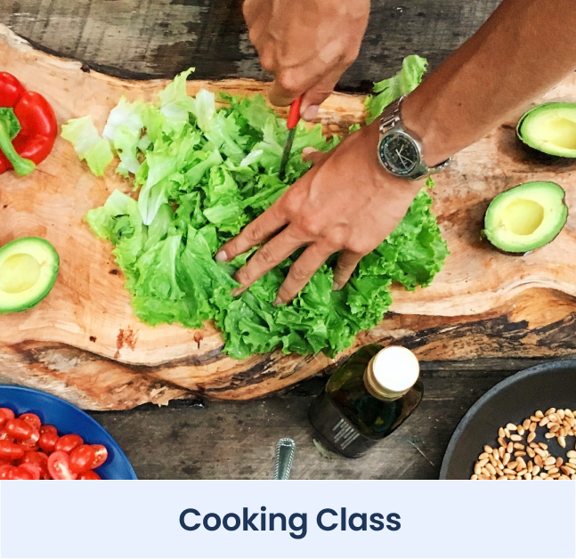 Excursion Option: Cooking Class Excursion Option: Cooking Class